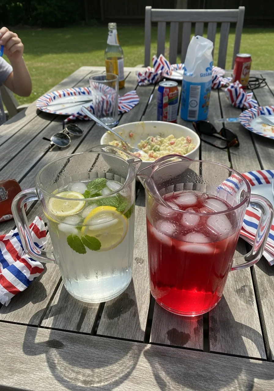33. Clear Acrylic Pitchers