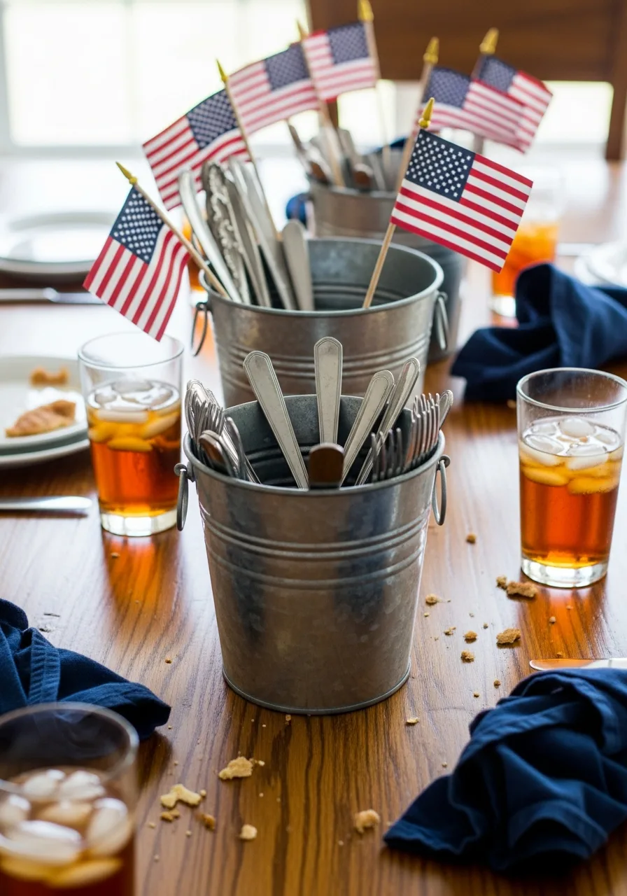 38. Silver Pails