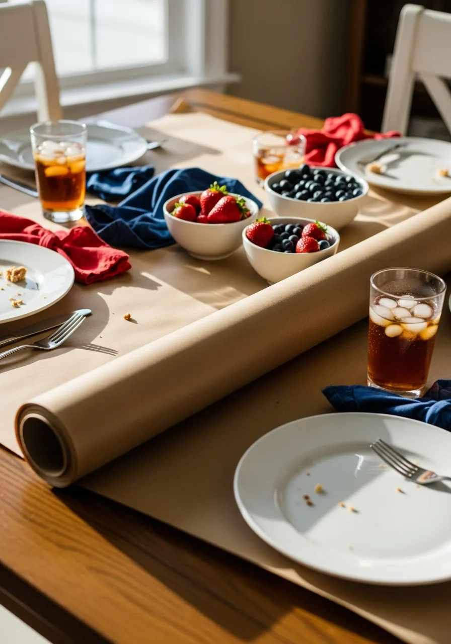 5. Brown Paper Covering