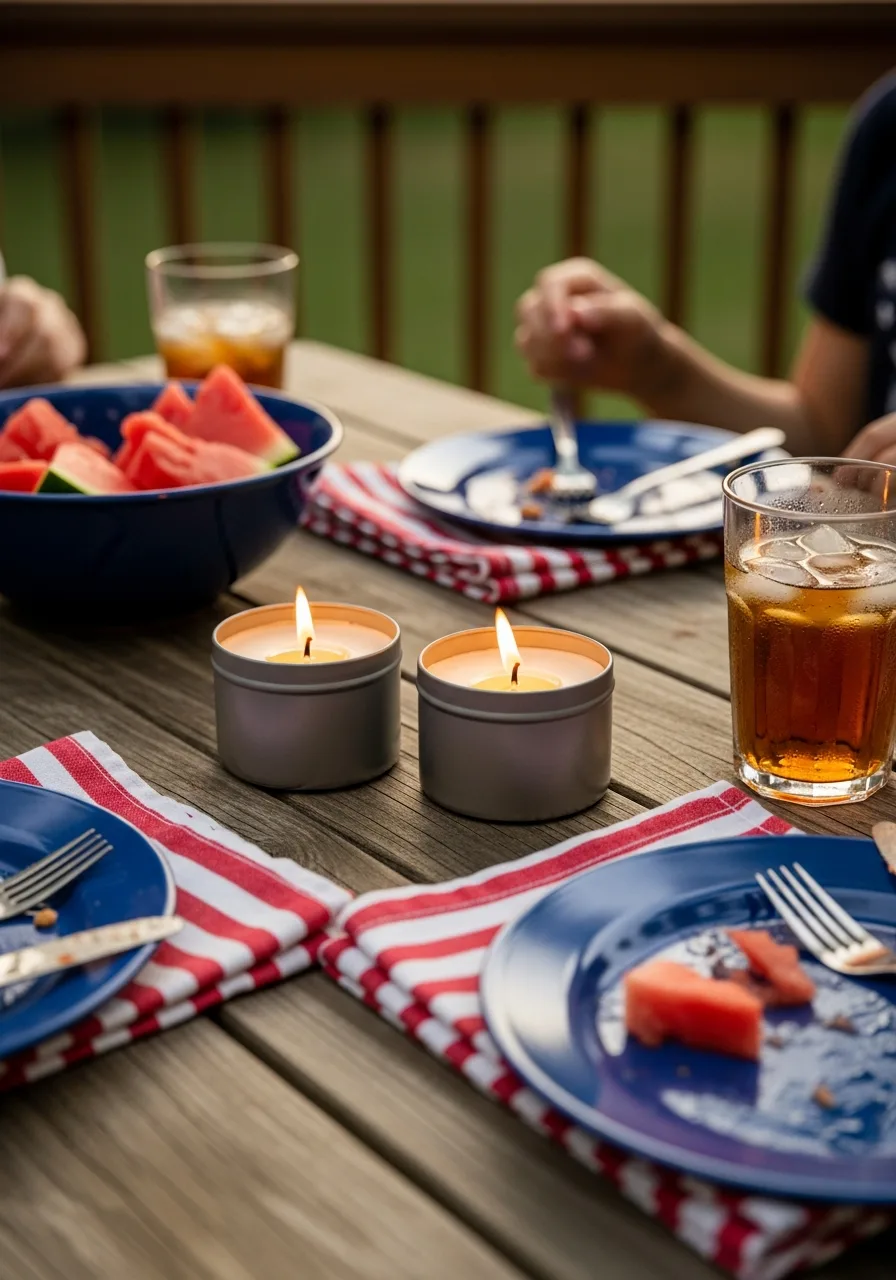 9. Citronella Candles