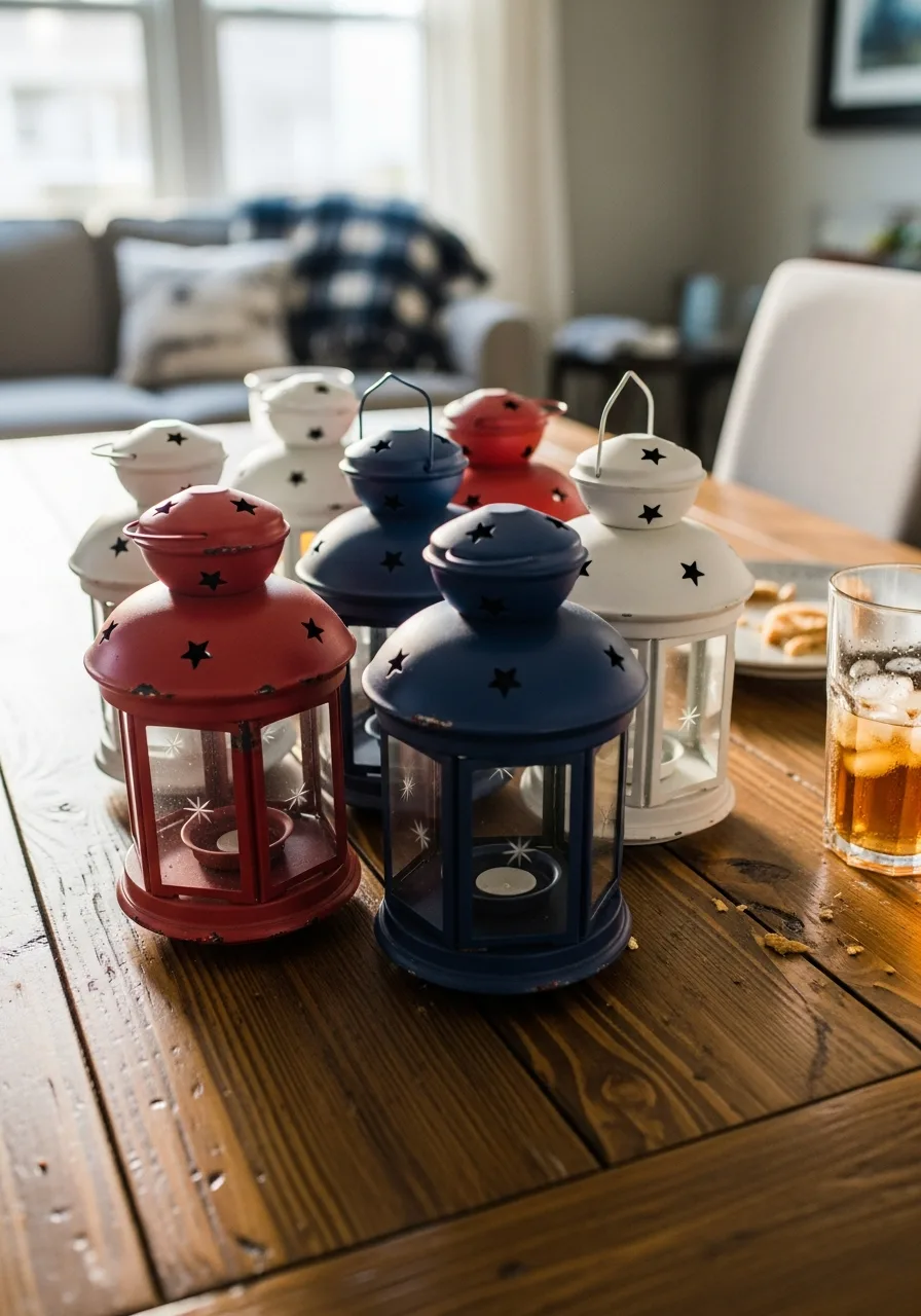 24. Patriotic Lanterns