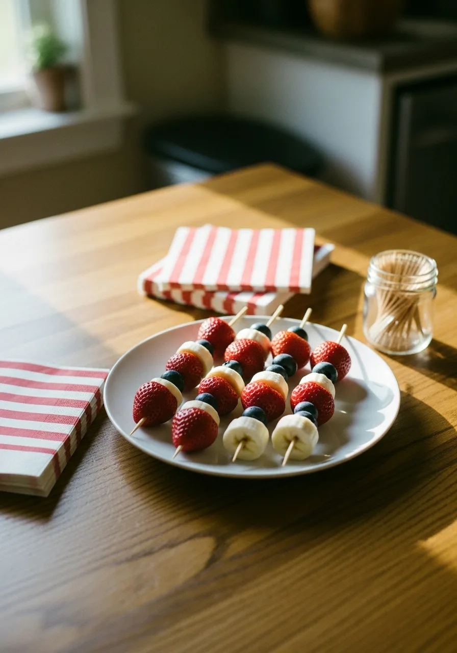 39. Fruit Skewers