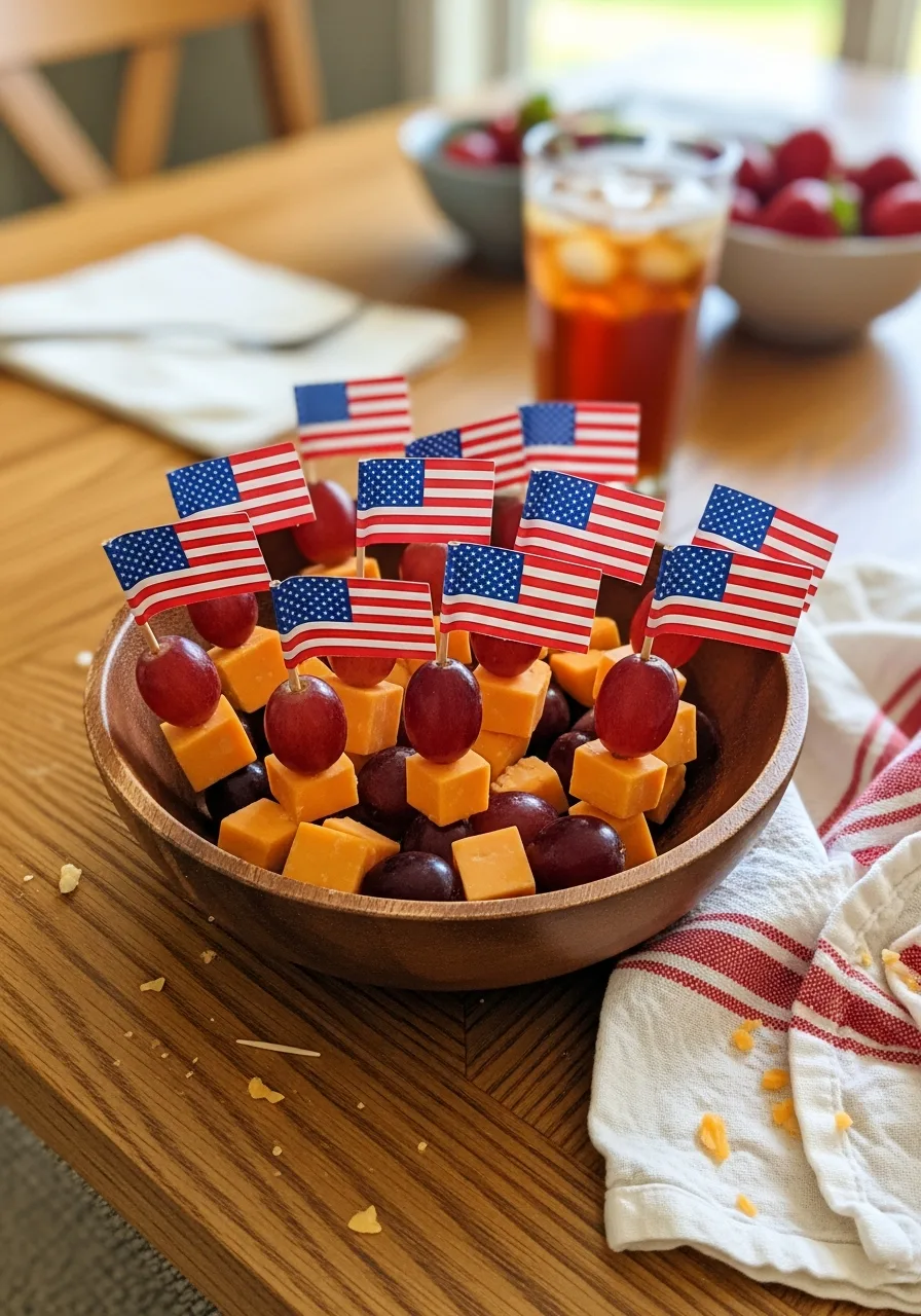 48. Flag Themed Toothpicks