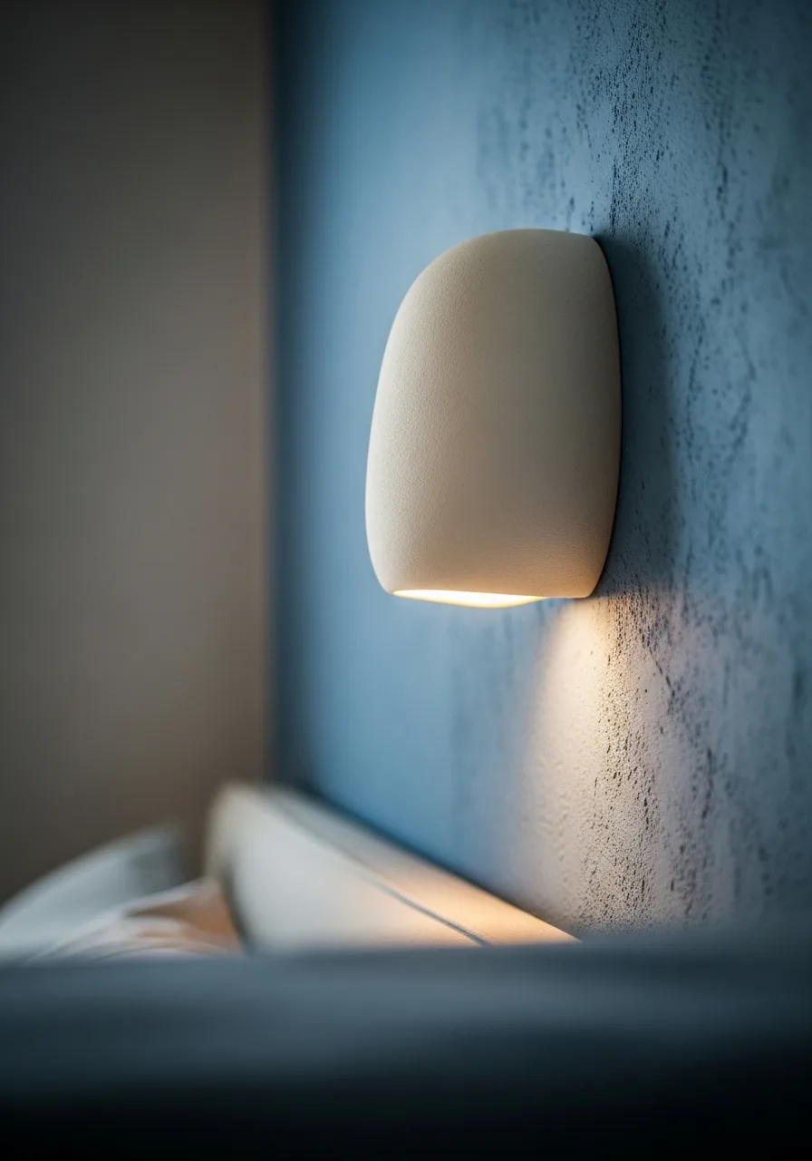 32. Cream Plaster Wall Lamp