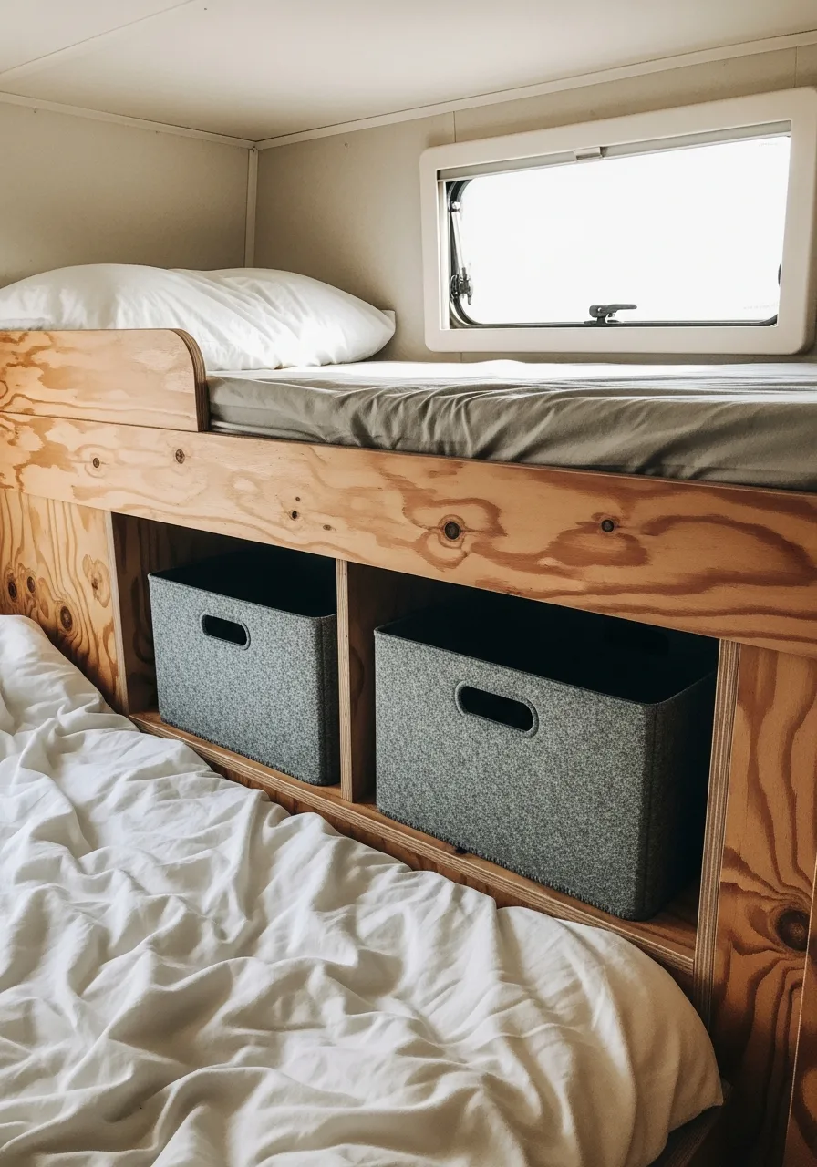 15. Felt Storage Bins