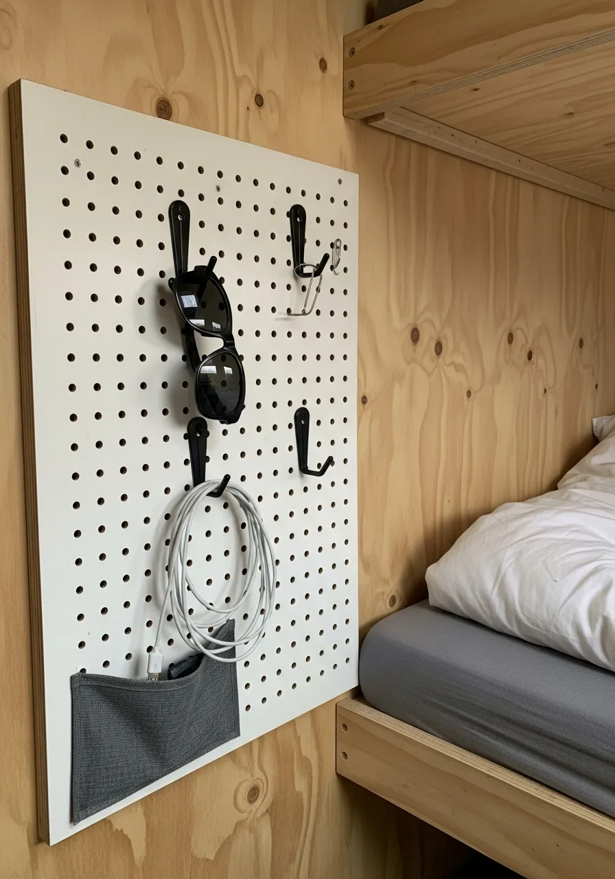 23. Pegboard Wall Panels