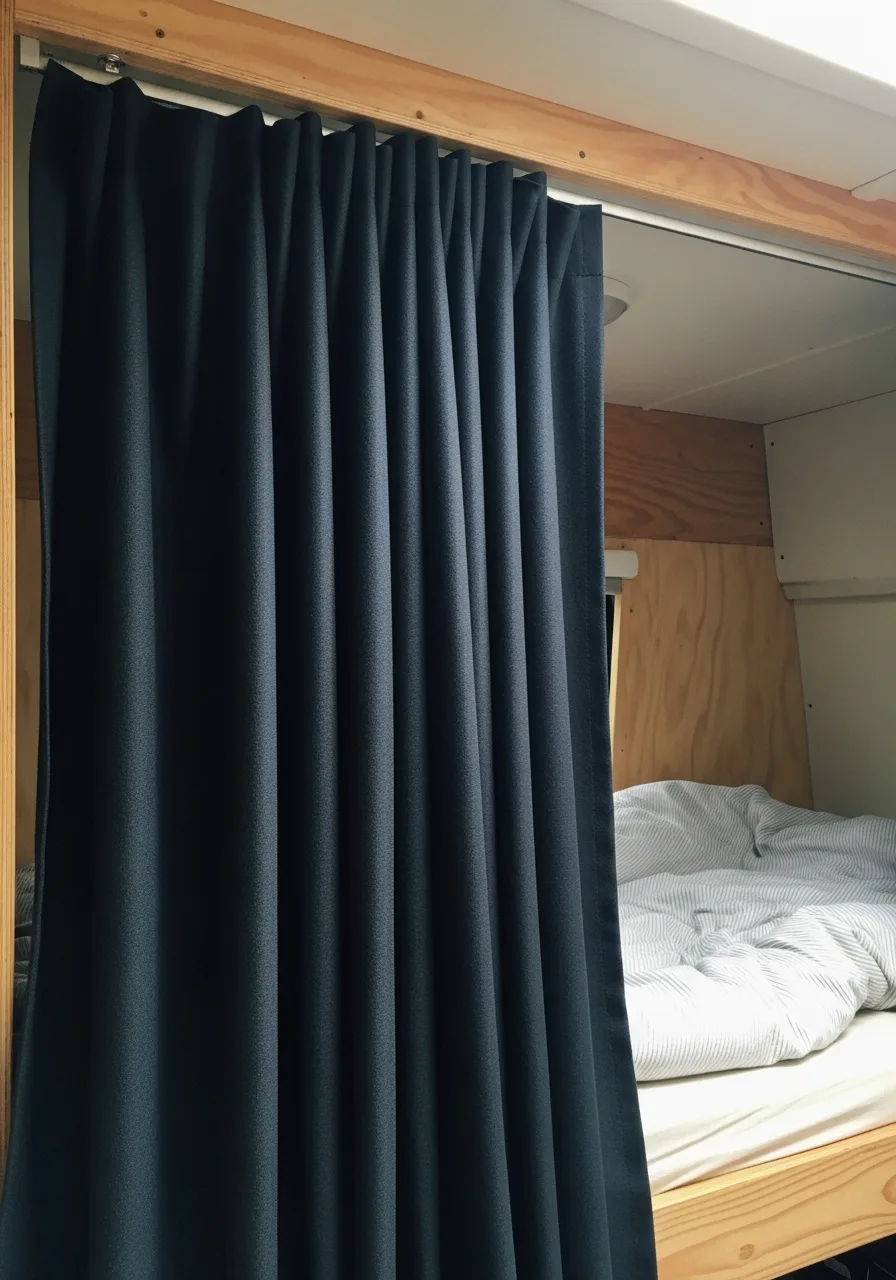 4. Blackout Curtains