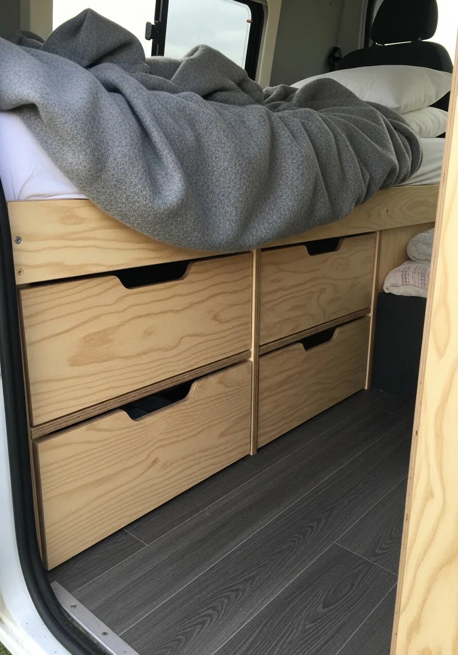 7. Under-Bunk Storage Drawers