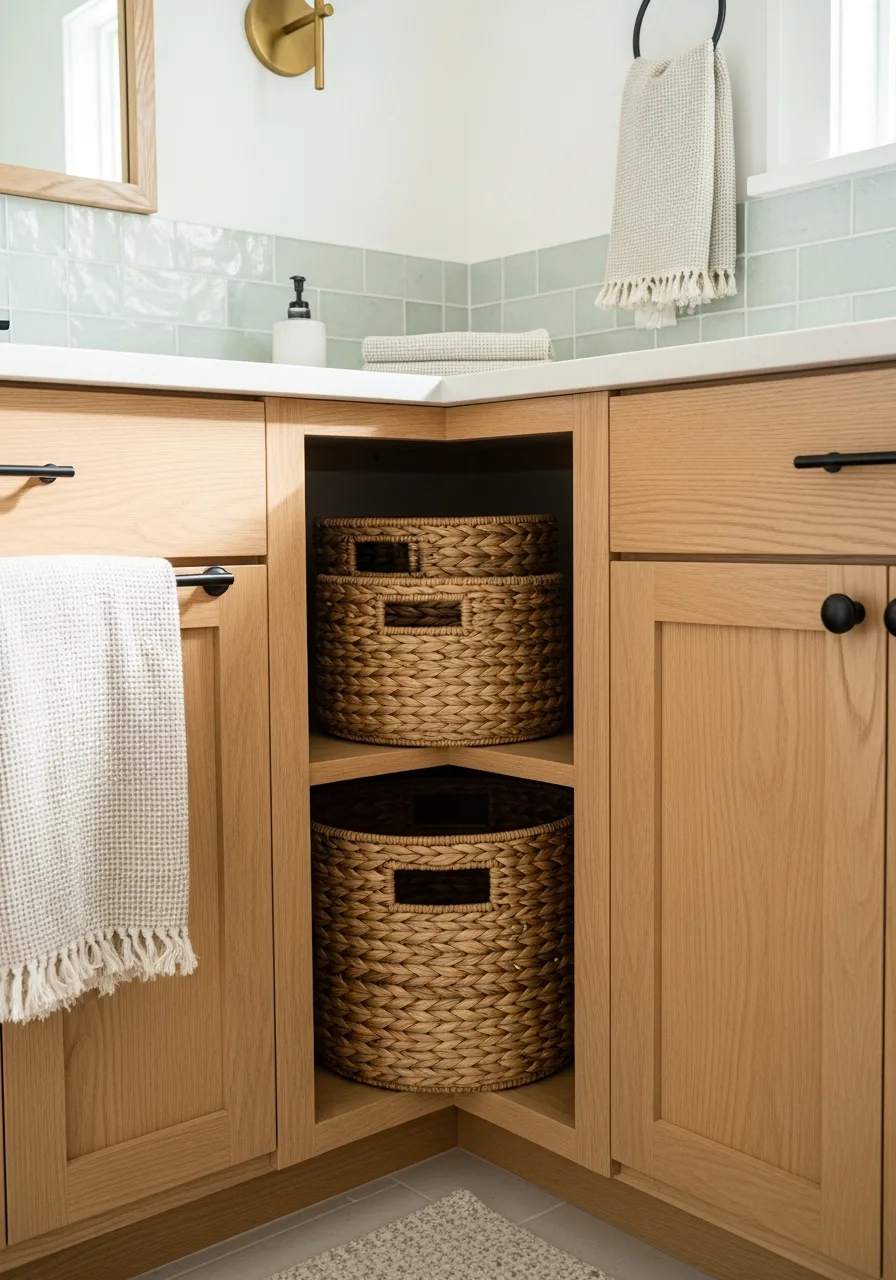5. Woven Rattan Baskets