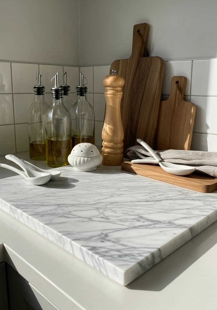 17. Marble Slab Corner Base