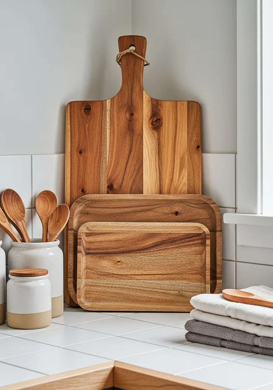 2. Oversized Cutting Board Lean