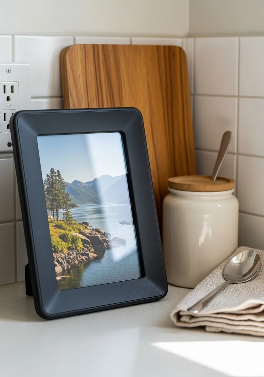 38. Digital Recipe Photo Frame