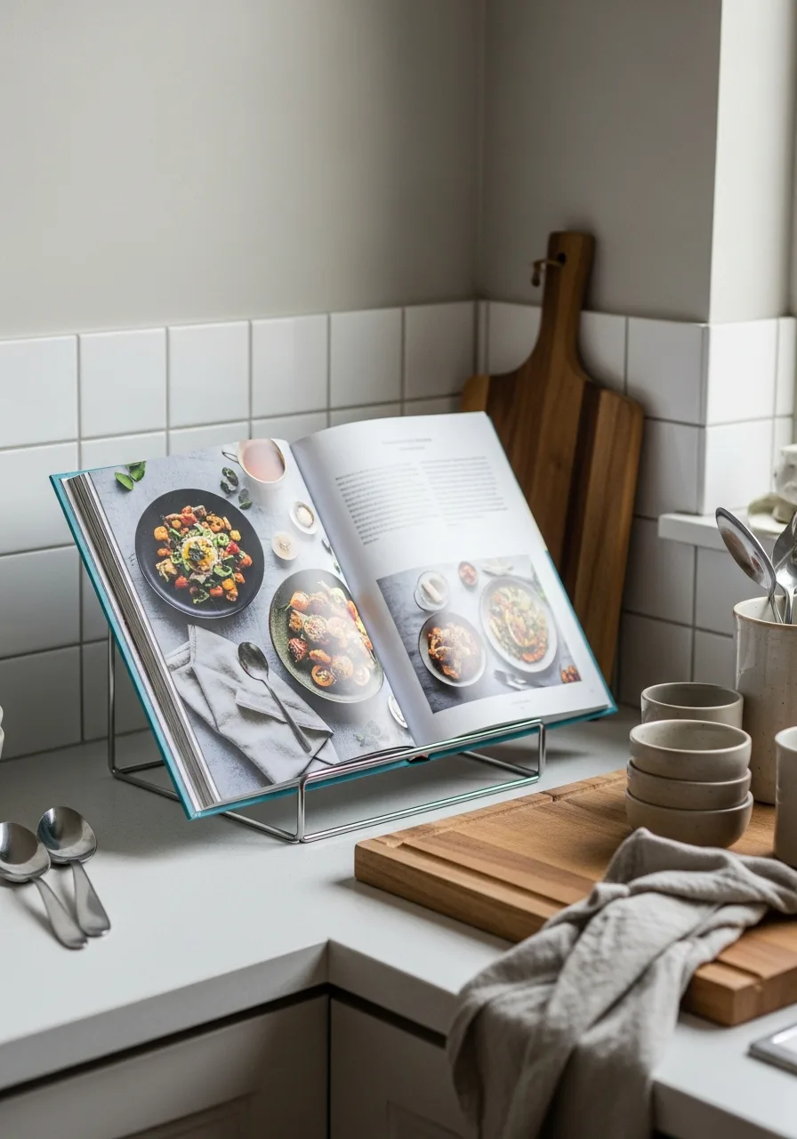 4. Cookbook Display Stand