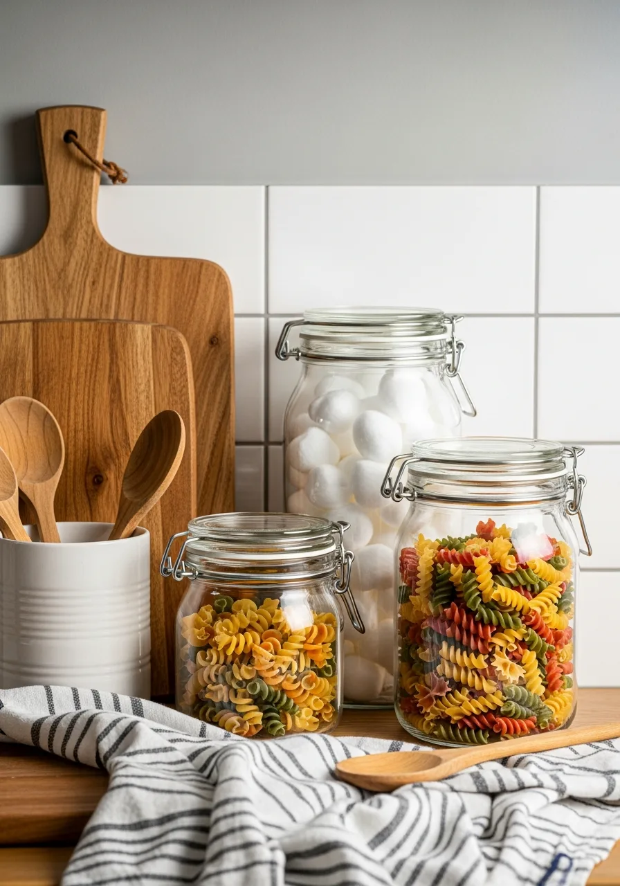 9. Apothecary Jar Storage