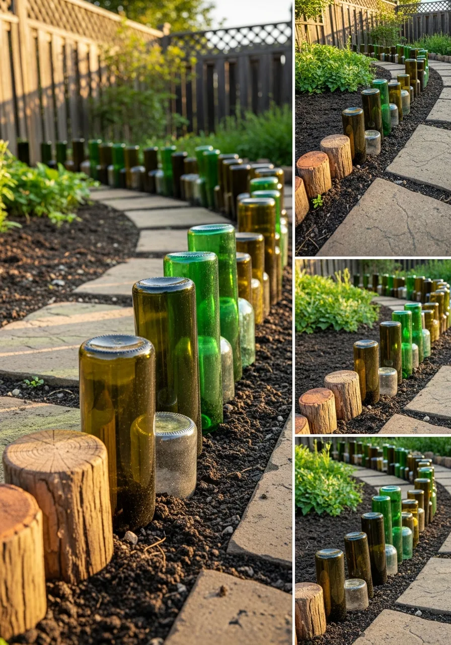 13. Wine Bottle Border