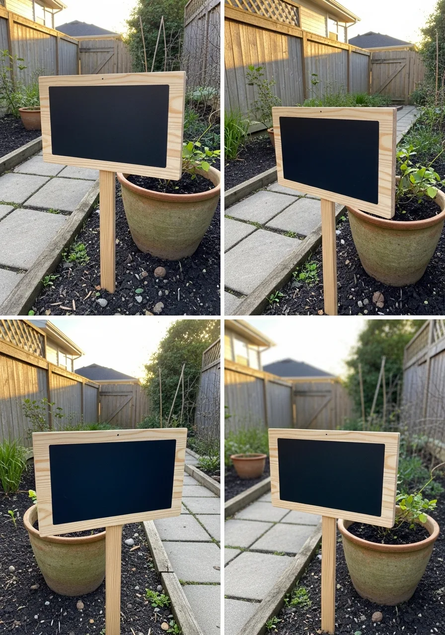 16. Outdoor Chalkboard Sign
