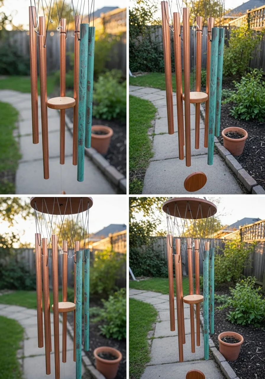 17. Copper Pipe Wind Chimes