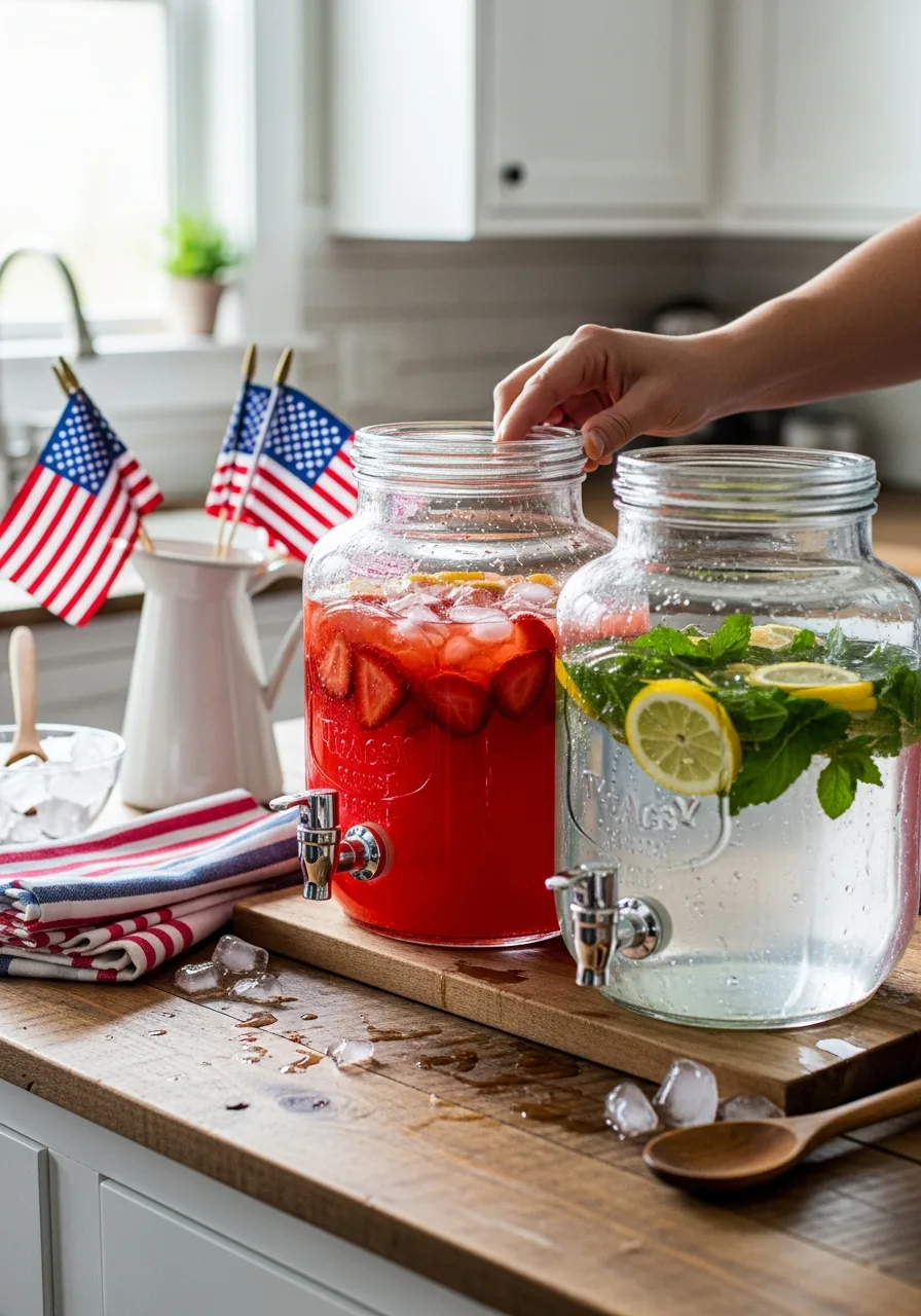 29. Glass Beverage Dispensers