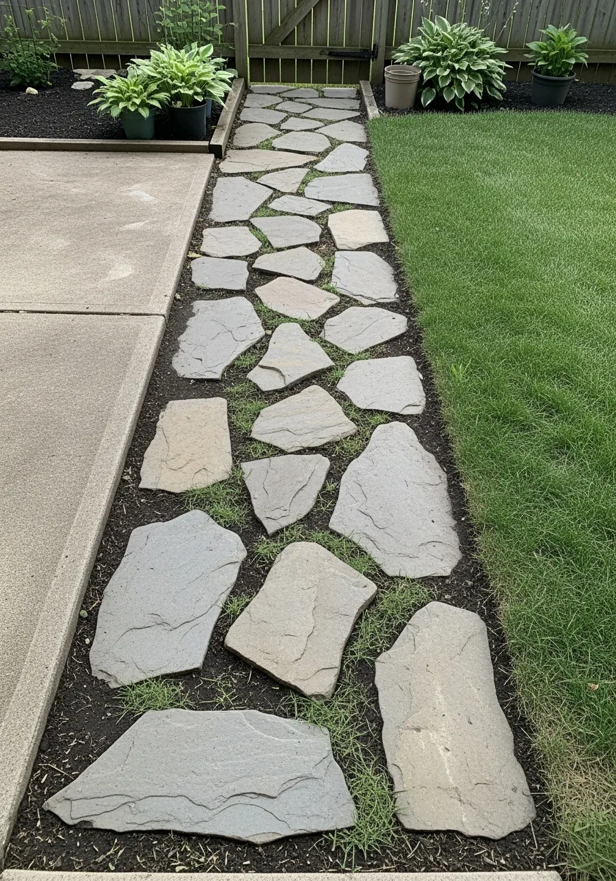 17. Stone Path Connection