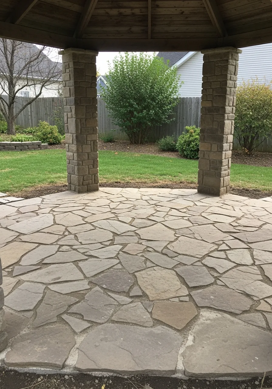 26. Stone Gazebo Underlay
