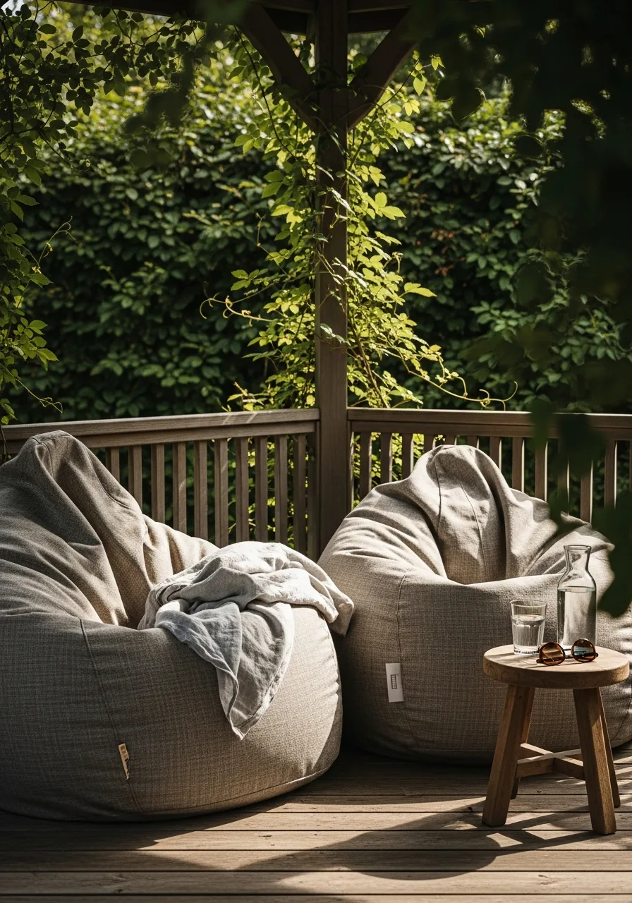 17. Outdoor Bean Bag Chairs