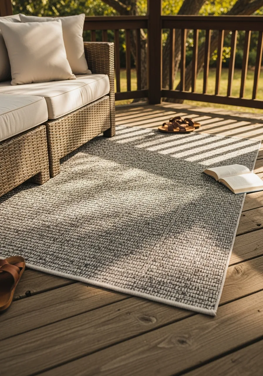 4. Durable Outdoor Area Rug