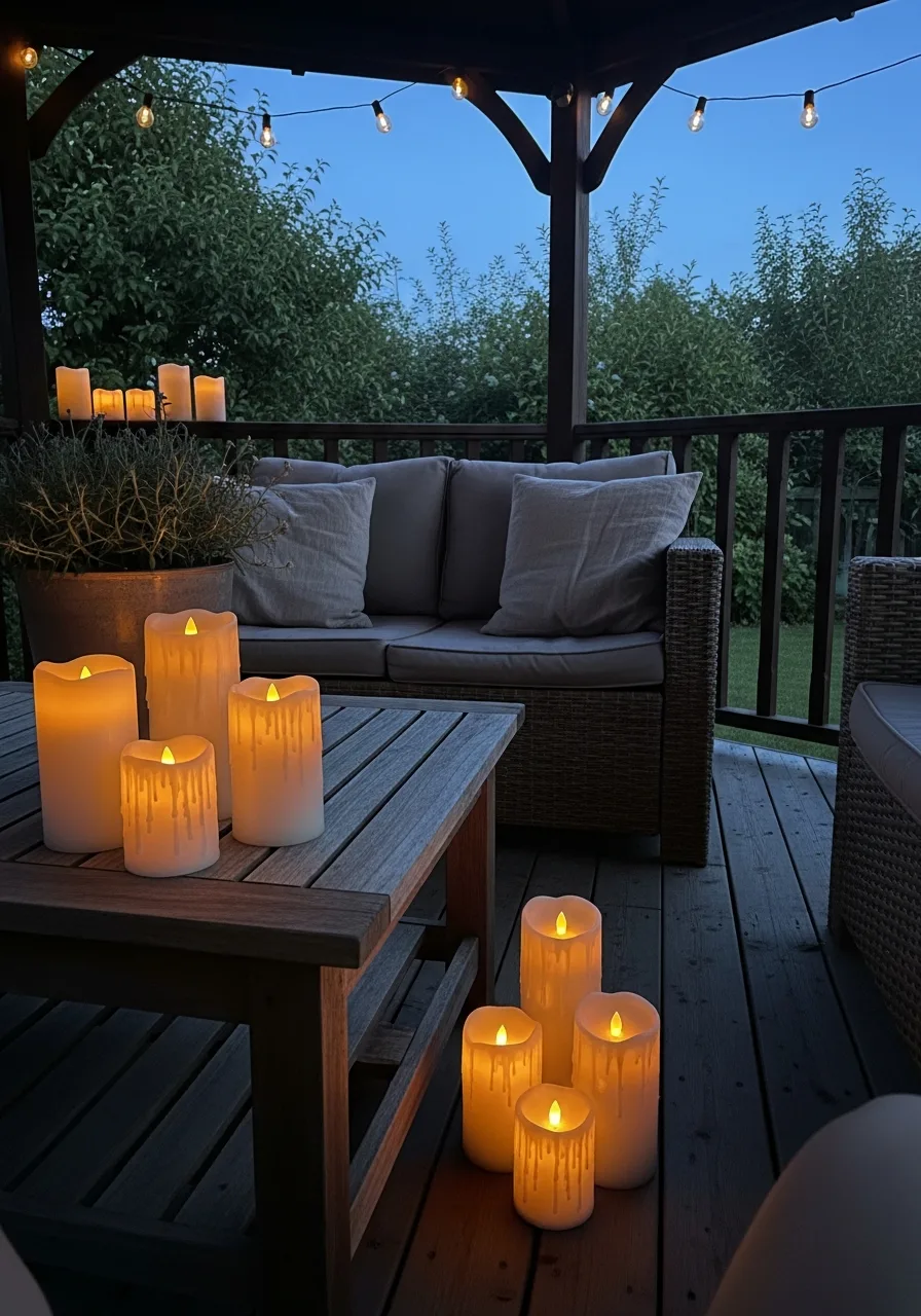5. Flameless Battery Candles