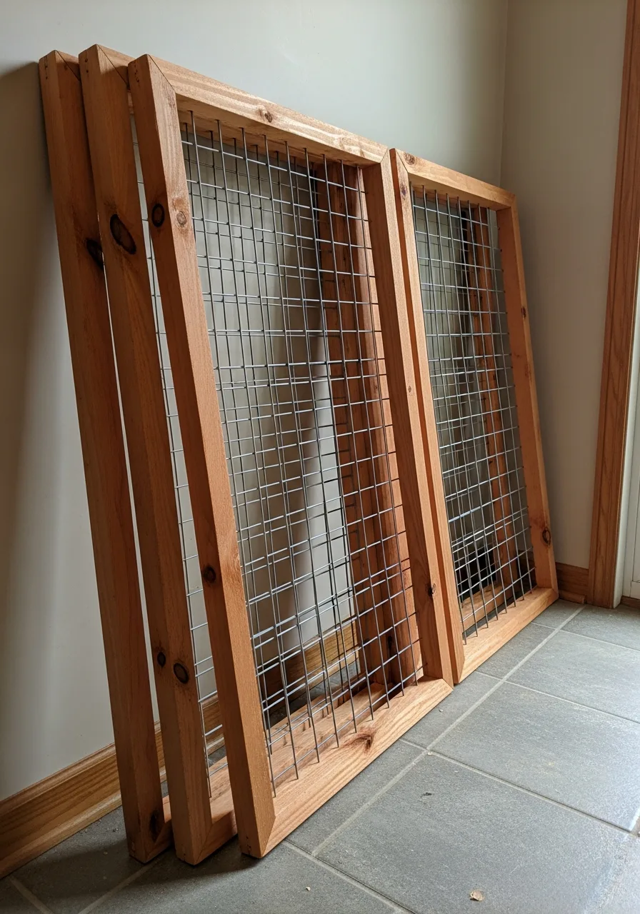 1. Cedar Frame Panels