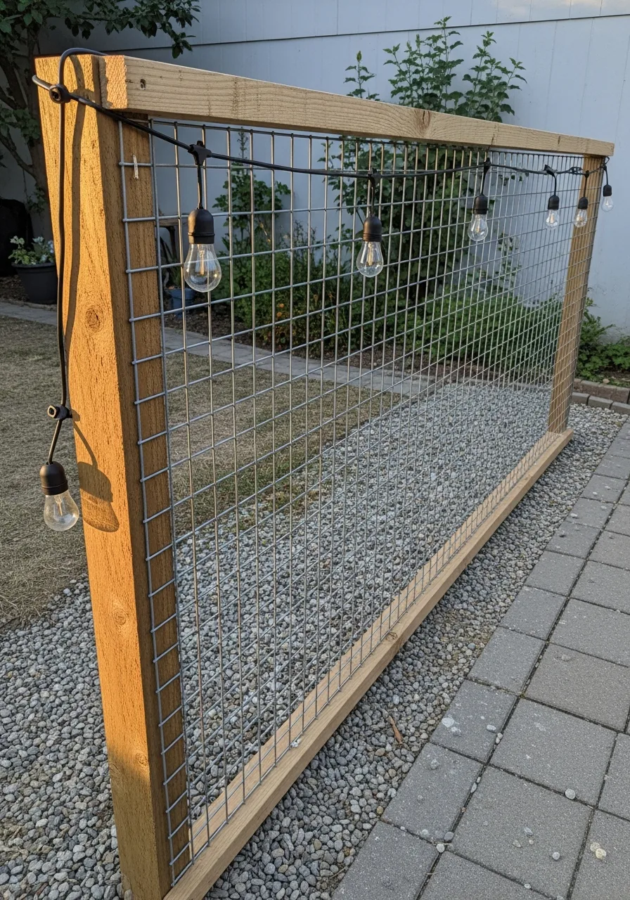 19. String Light Support