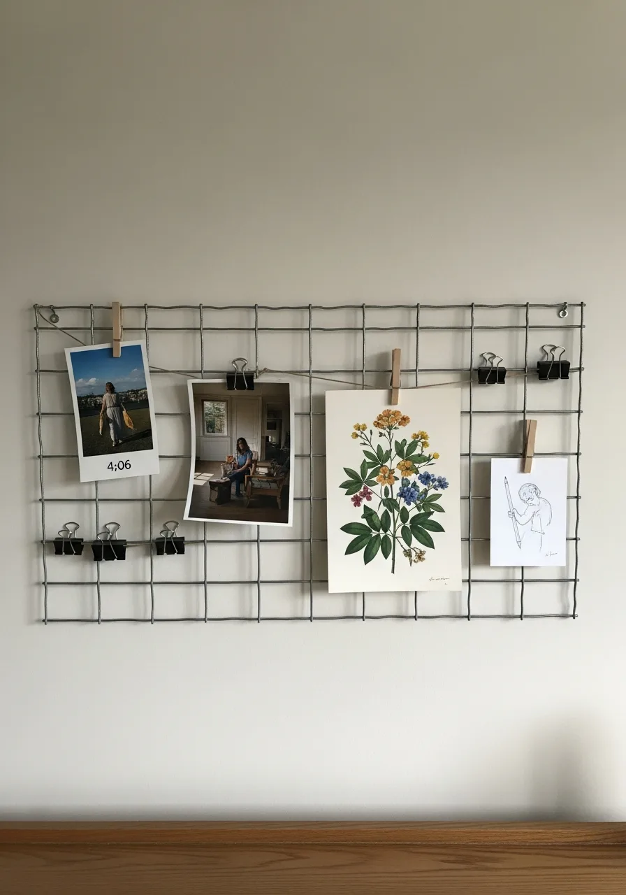 30. Art Display Wall