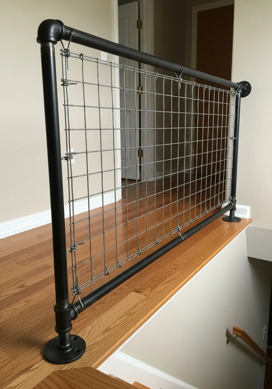 6. Metal Pipe Framing