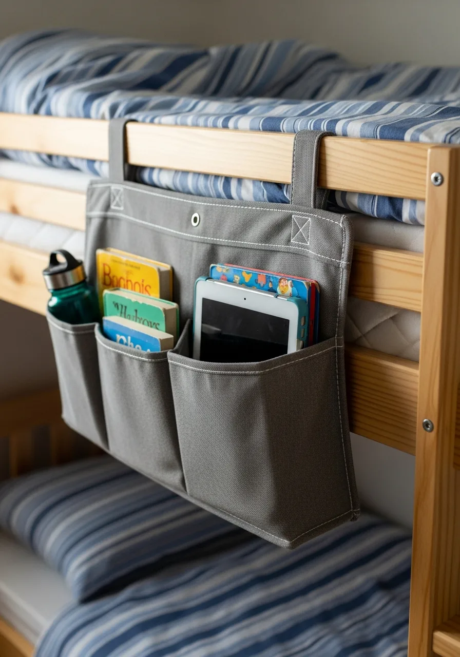 10. Bedside Storage Caddies