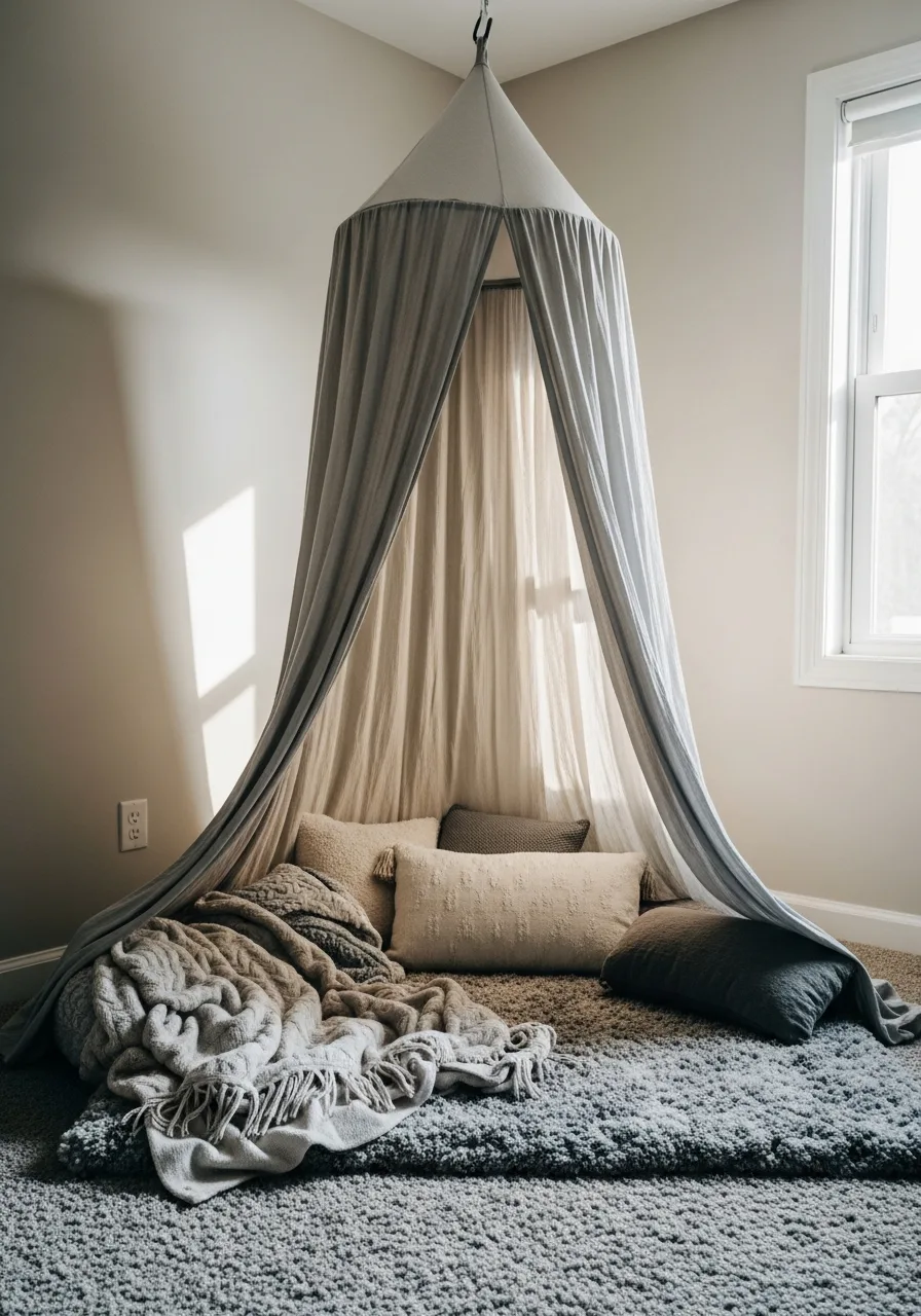 12. Reading Nook Canopy