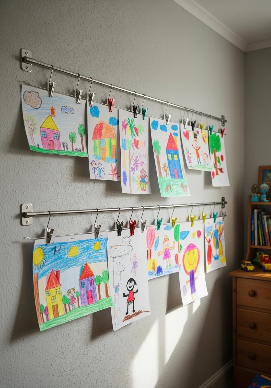13. Art Display Wires