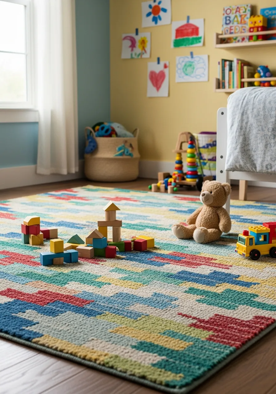 14. Low Pile Area Rugs