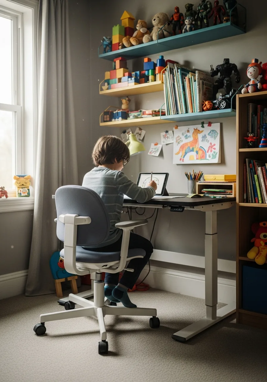15. Adjustable Height Desks