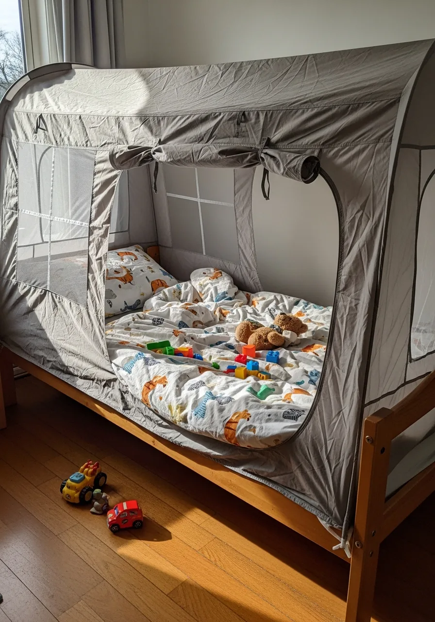 20. Bed Tent Privacy Cover