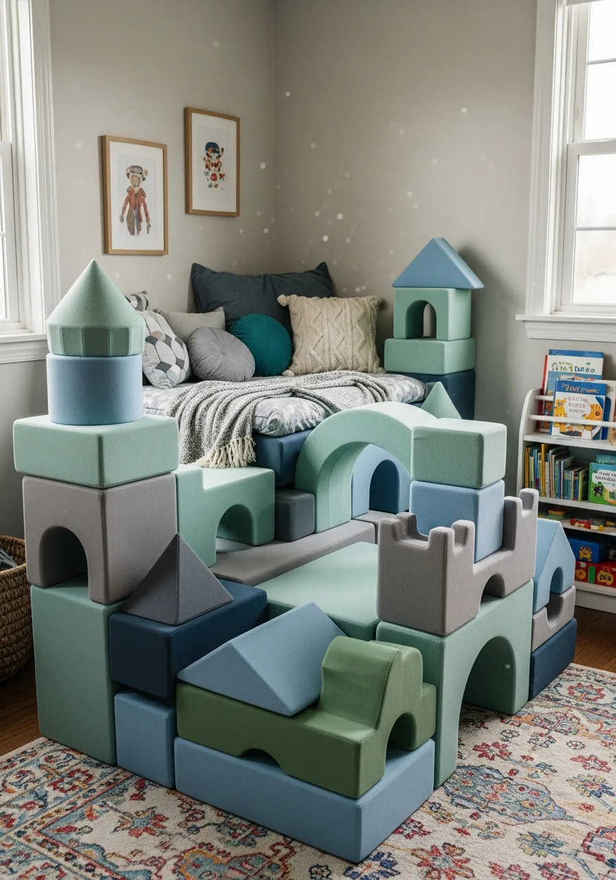 22. Modular Foam Play Couch