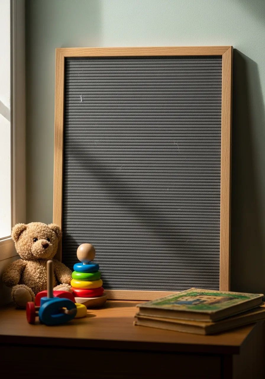 36. Felt Letter Board