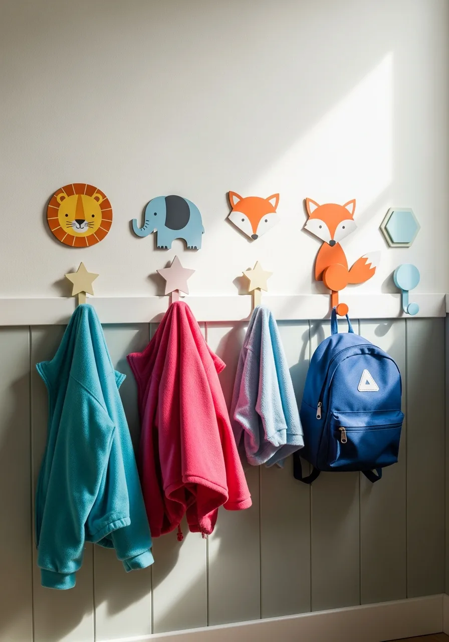 45. Decorative Wall Hooks