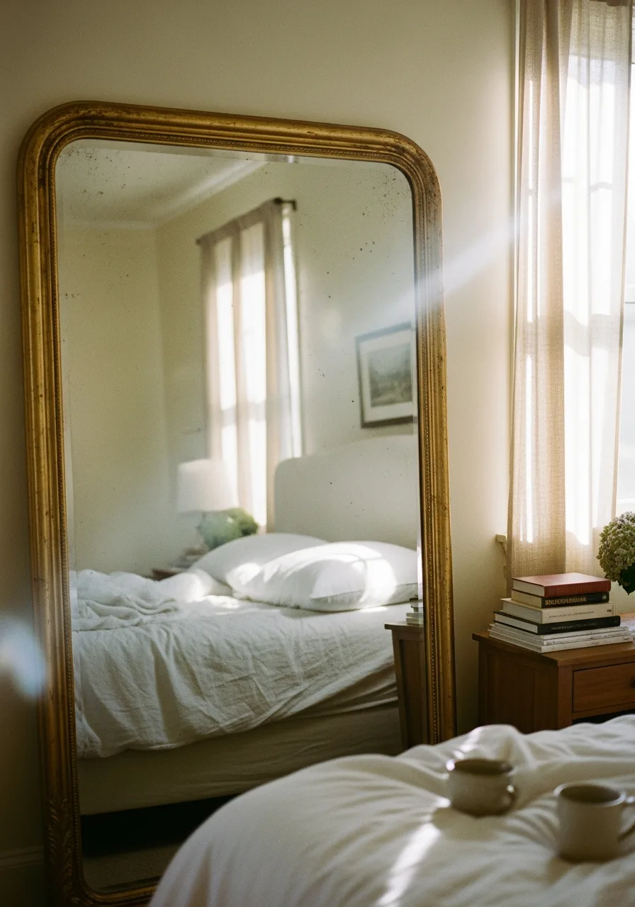 27. Antique Gilt Mirror