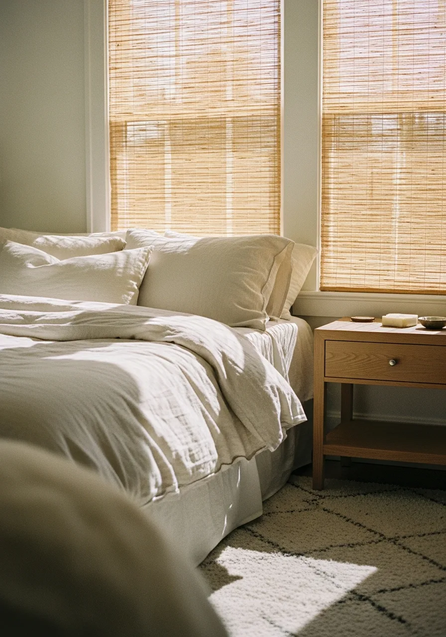 31. Woven Window Blinds