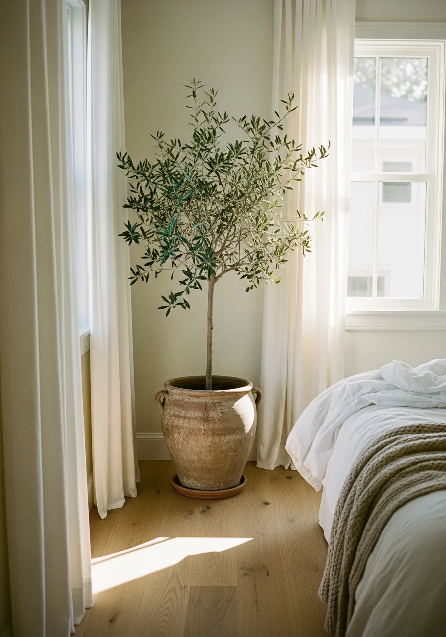 36. Potted Olive Tree