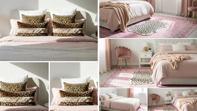 40 Bold Pink and Cheetah Bedroom Ideas