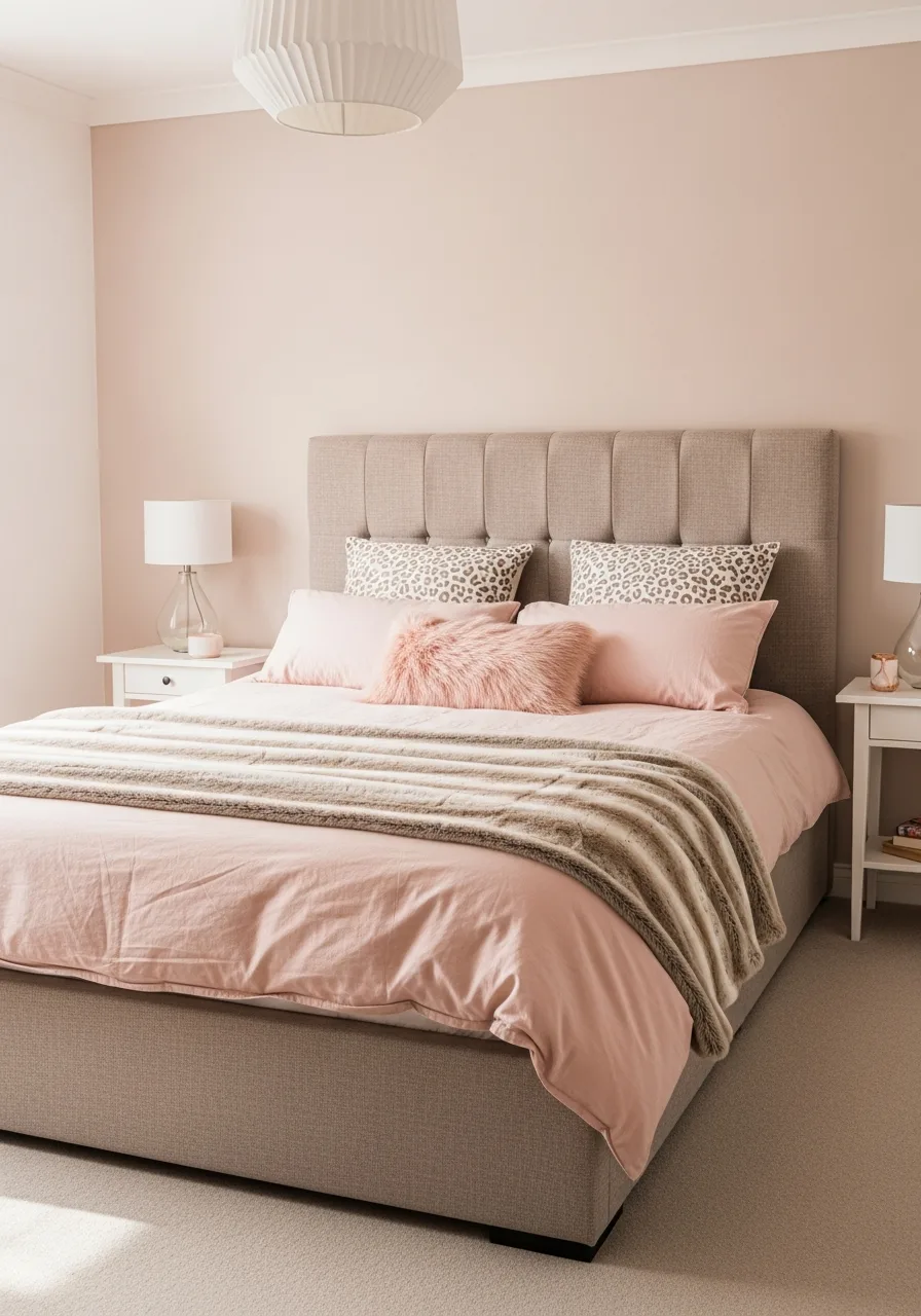 16. Install Cheetah Print Headboard