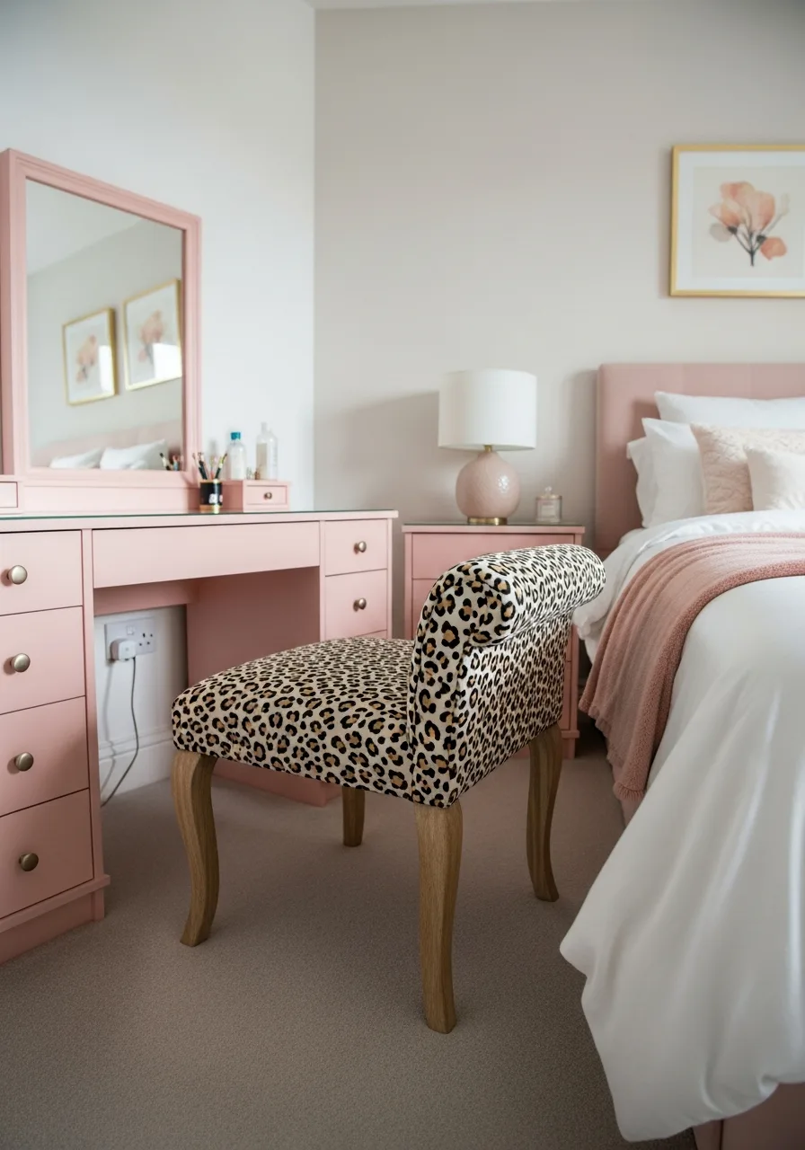 4. Upholster a Vanity Stool