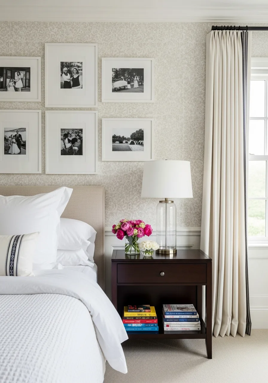 13. Monochrome Gallery Wall
