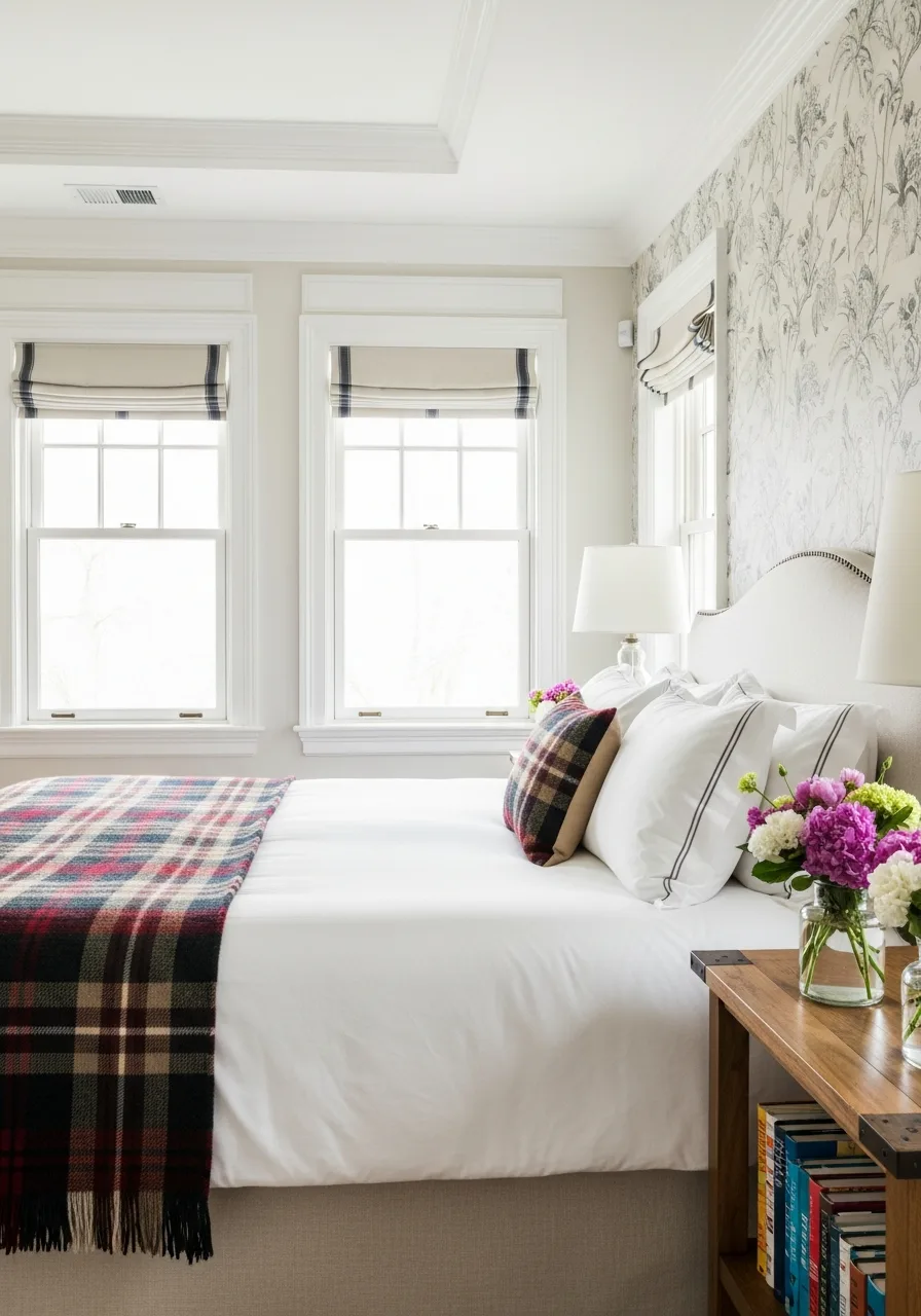 36. Tartan Bed Runners