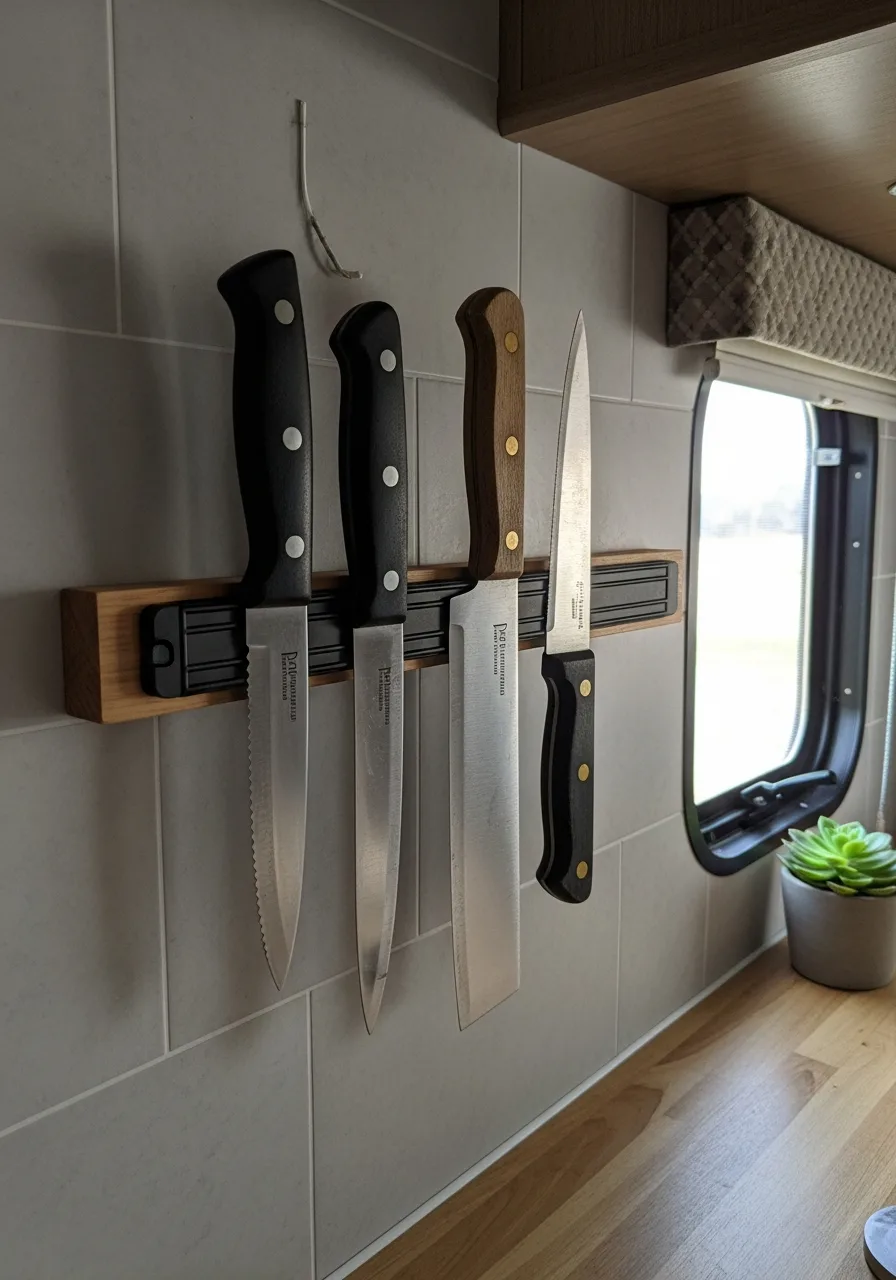 12. Magnetic Knife Strip