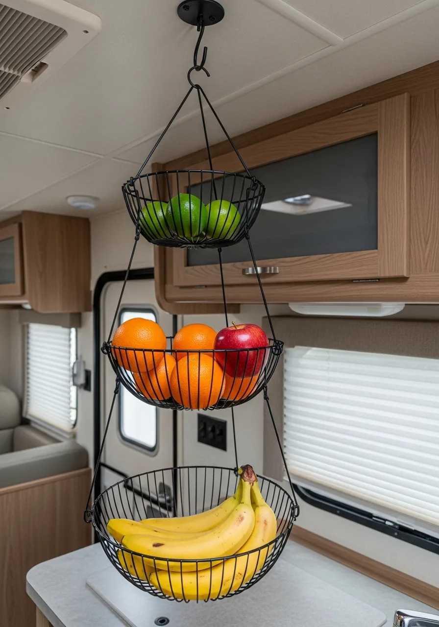 18. Hanging Fruit Baskets